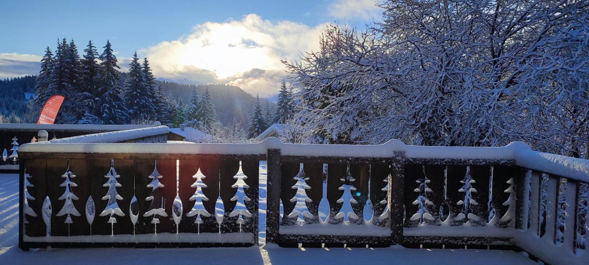 Le Taconet Hotel Le Praz de Lys Exterior photo
